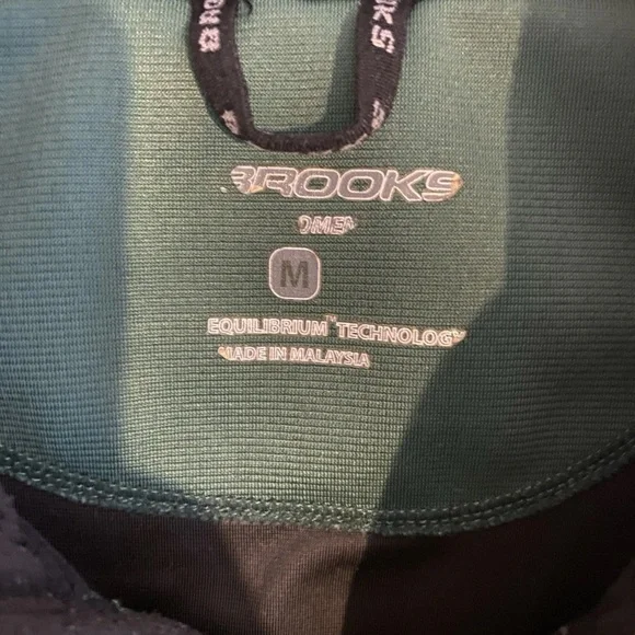 Brooks Track Jacket Team Australia Women’s Medium Green & Yellow Full Zip - Picture 4 of 11